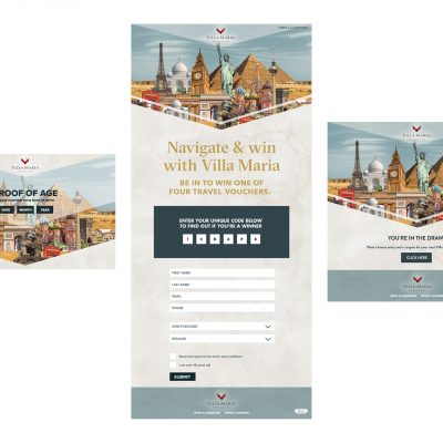 Villa Maria Competition Microsite