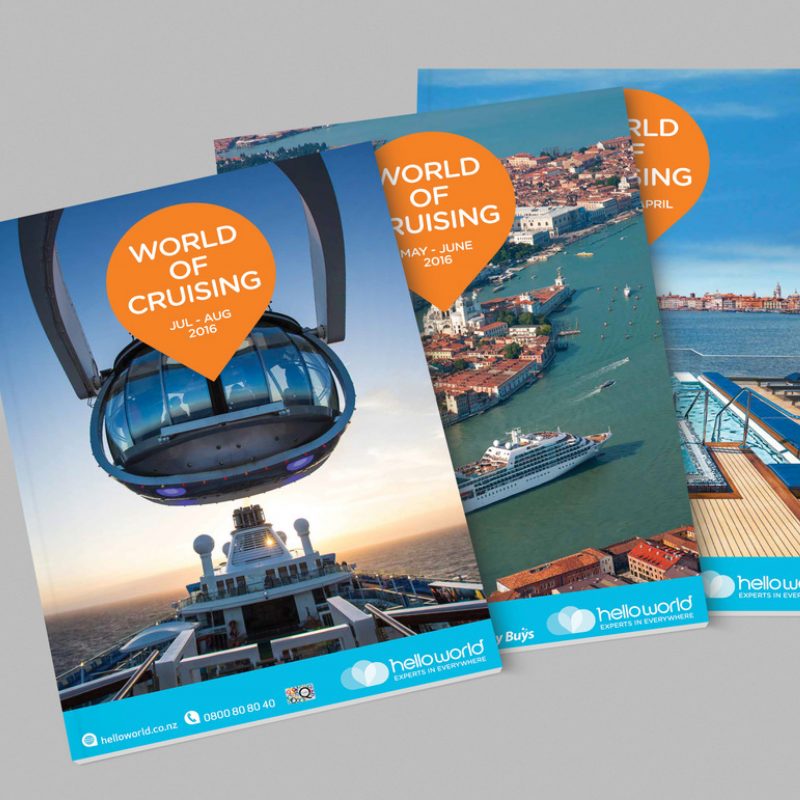 Helloworld cruise brochures