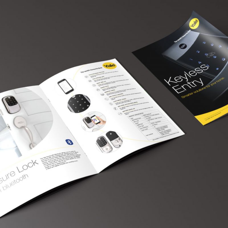 Yale Keyless Entry brochure