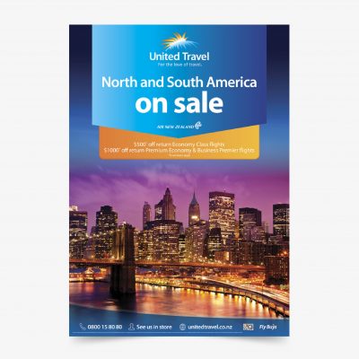 United Travel Campaign poster